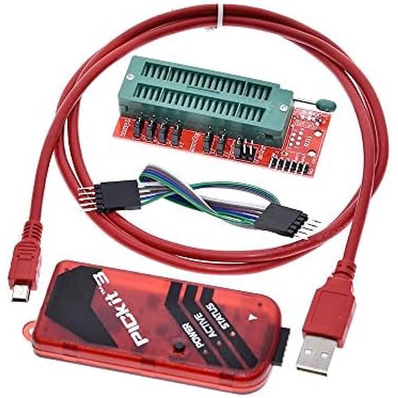 PICKIT3 Programmer + PIC ICD2 PICKit 2/3 Programming Adapter Universal Programmer Seat FZ0508$$Other