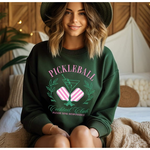 PICKLEBALL Graphic Pullover Sweatshirt