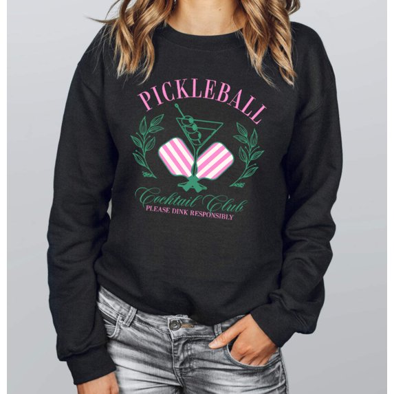PICKLEBALL Graphic Pullover Sweatshirt
