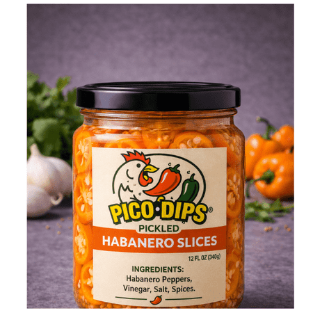 PICKLED HABANERO PEPPERS