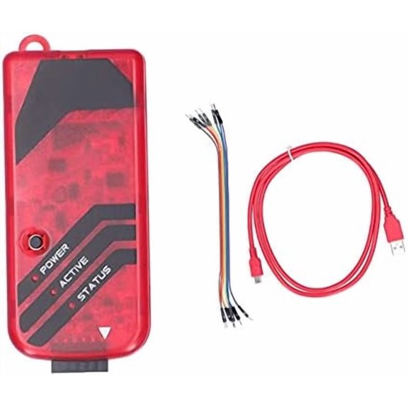 PICKit3 Microchip Programmer, Kit3 PICkit3 PIC Debugger Programming Kit with USB Cable for Beginner Emulator PIC Controller, Electronic Components,Red$$Other
