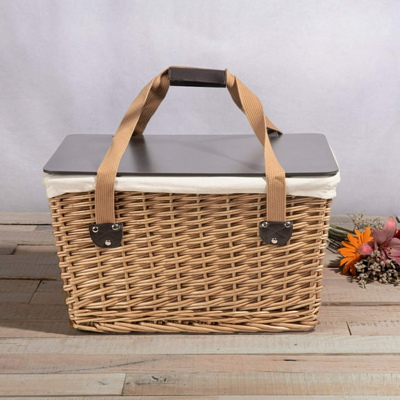 PICNIC TIME Canasta Grande Wicker Basket
