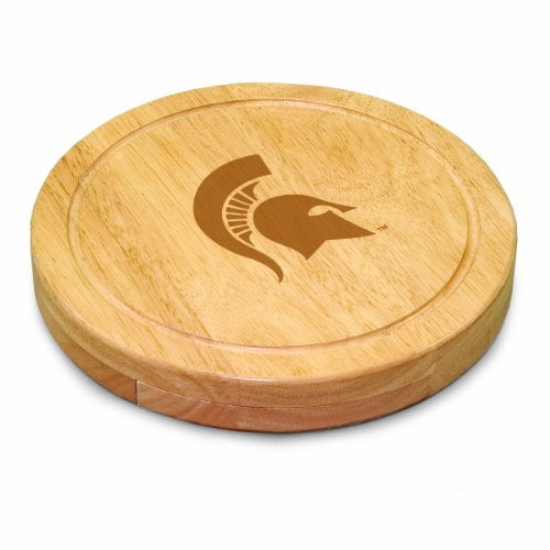 Michigan State Spartans Circo Wooden Cheese Board Set