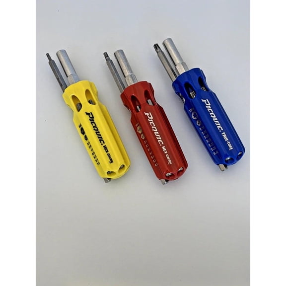 PICQUIC HEX MULTI BIT DRIVERS - SAE - METRIC - TORX - {three separate tools}