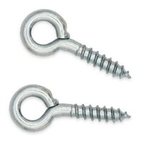 PICTURE FRAME SCREW IN EYE 19MM X 2MM NP NICKEL PLATED STEEL ( pack of 20 )