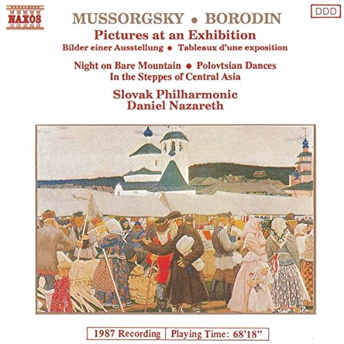 PICTURES at an EXHIBITION Night On the Bare Mountain Modest Mussorgsky (CD)