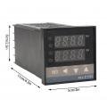 PID REX-C100 Temperature Controller 40A Solid State Relay K Thermocouple GD
