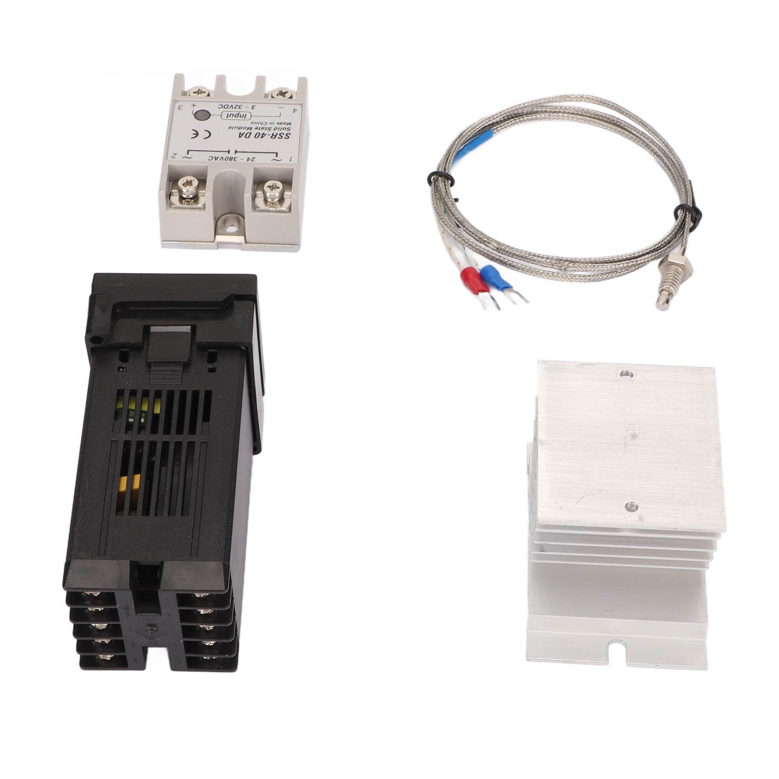 PID Temperature Controller Kit, Digital Display Thermostat Regulator