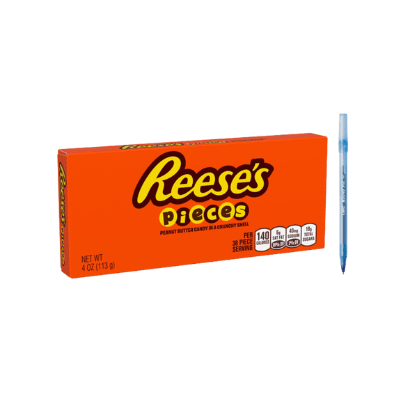 PIECES Peanut Butter in a Crunchy Shell, Candy Box, 4 oz 4 oz