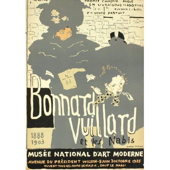 PIERRE BONNARD Musee Nationale D'Art Moderne, 1955