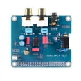 thumbnail image 1 of PIFI Digi DAC+ HIFI DAC Audio Sound Card Module I2S interface for Raspberry pi 3 2 Model B B+ Digital Audio Card Pinboard V2.0 Board SC08, 1 of 6