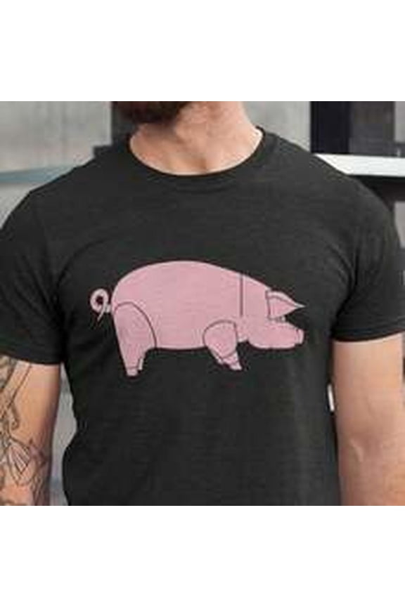 PIG FLOYD Shirt, The 70s T-ShirT-S, P-Ink Floyd ShirT-S, P-Ink Floyd T-Shirt, RE1TRO Shirt, R-OCk Shirt, Pink Pig Shirt, Vintage R-OCk UniS-Ex T-EE