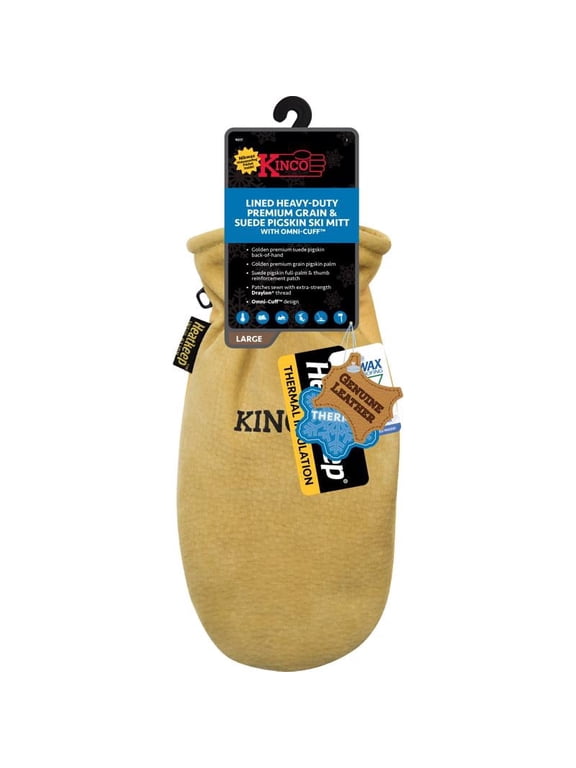 PIG SKIN MITTENS L (Pack of 1)