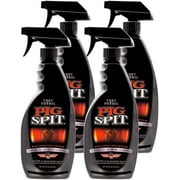 PIG SPIT Fast Detail for Use on Motorcycles, Cars, Trucks, RVs, Boats, ATVs, Snow Machines and much more | 16 oz. | 4-Pack