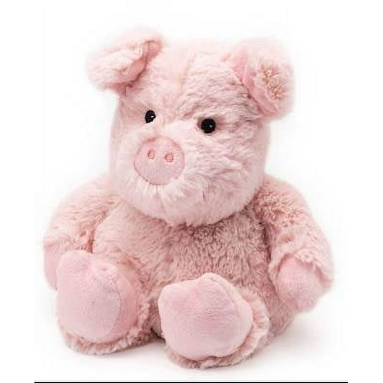 PIG WARMIES Cozy Plush Heatable Lavender Scented Stuffed Animal