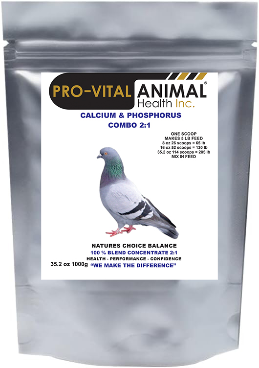 All Natural Pigeon Calcium and Phosphorus  Combo 2:1