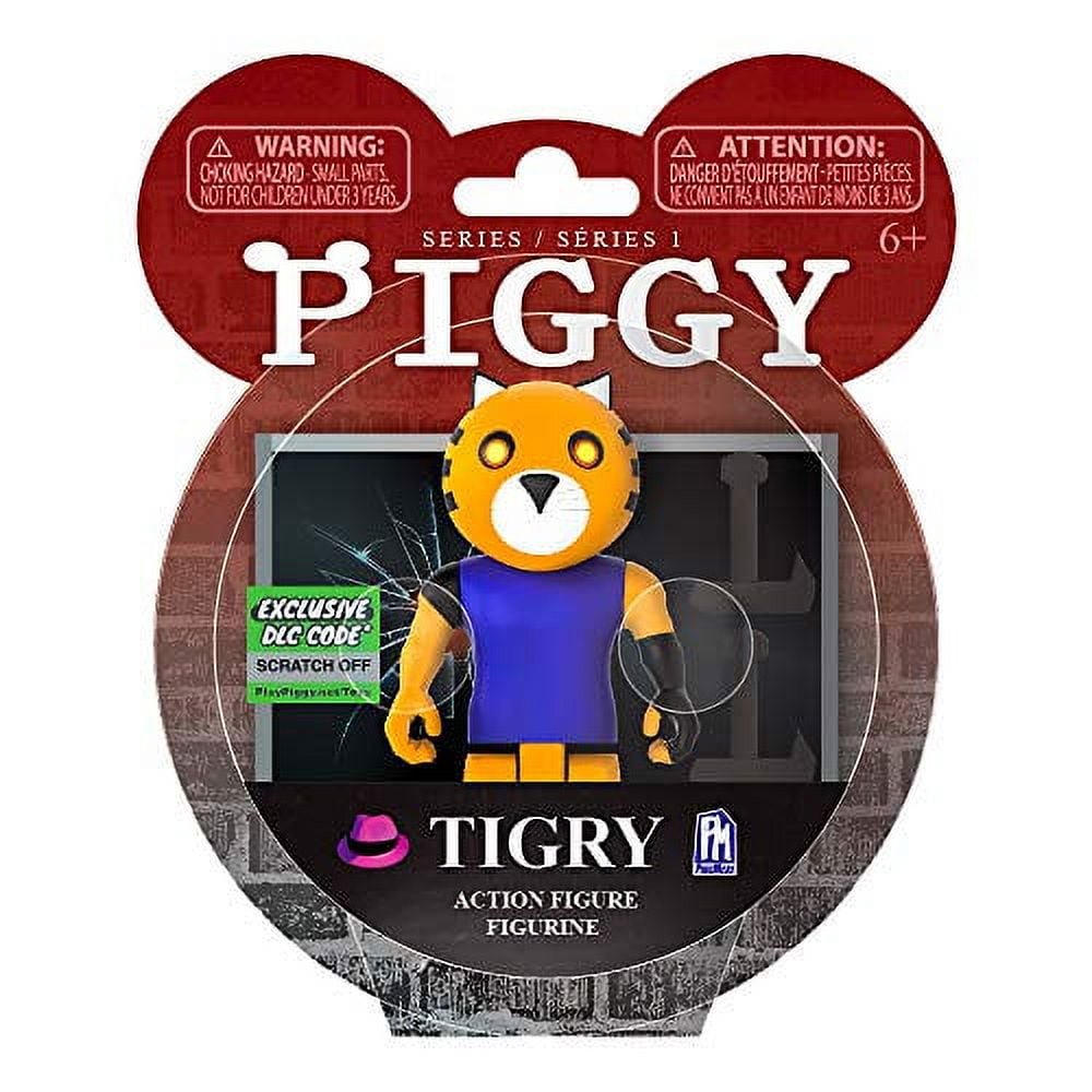 PIGGY - Action Figure 6-Pack (6 Buildable Toys w/ EXCLUSIVE MiniToon  Figure, 9 Accessories, Series 2) [Includes DLC]