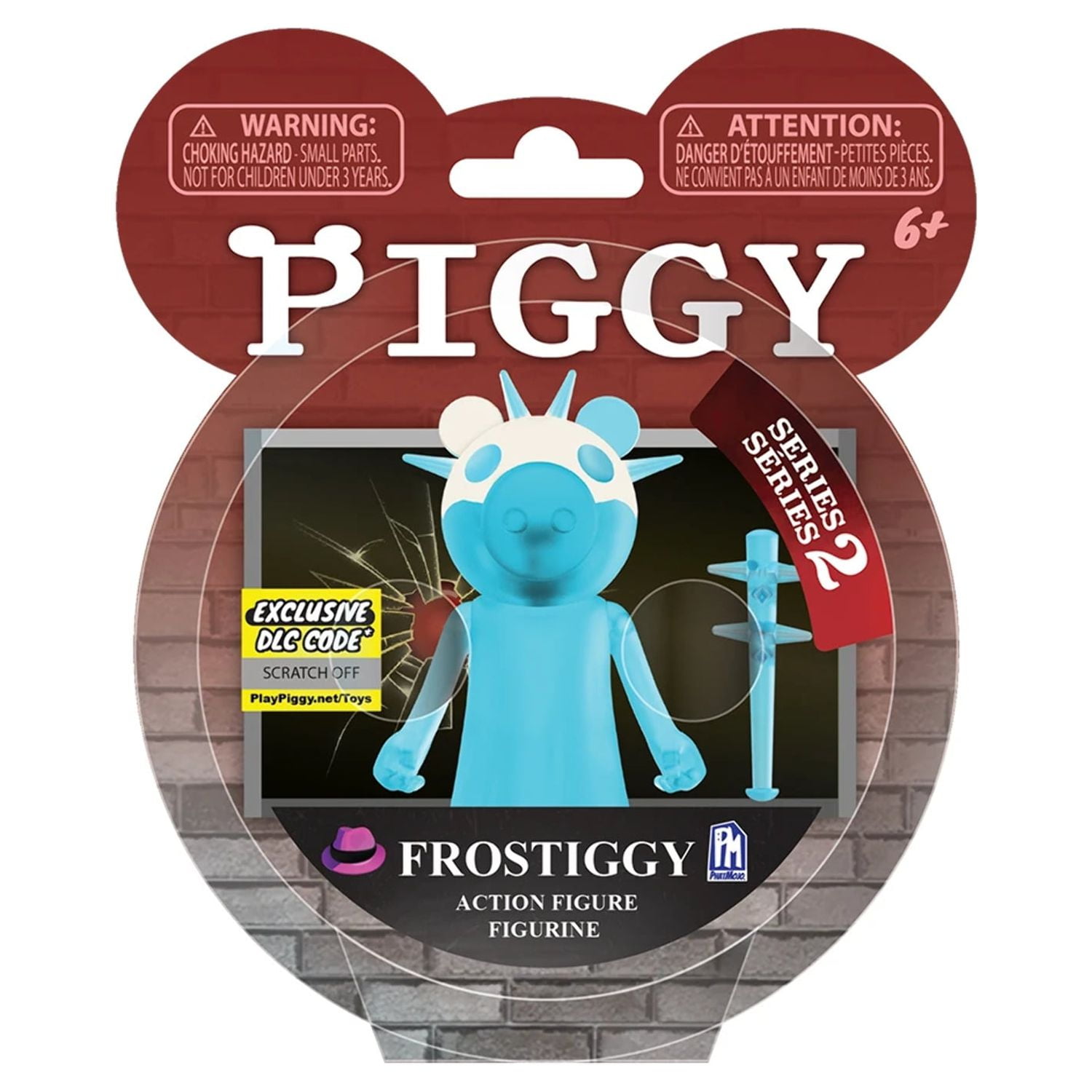 Roblox Piggy Series 2 Frostiggy Blue Pig Figure