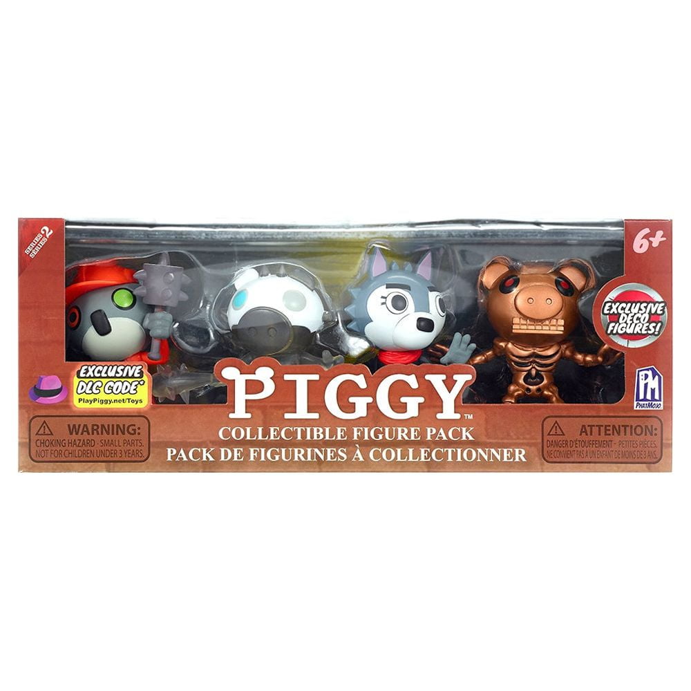 Piggy Pack 4 Figuras 8cm