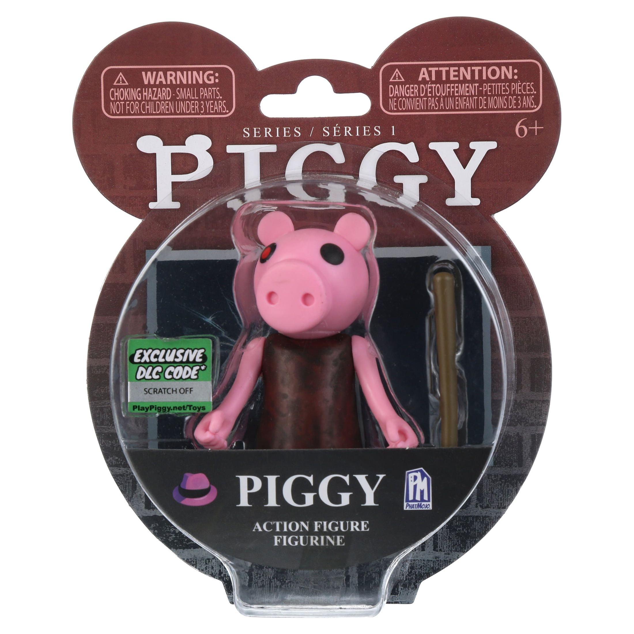 Piggy - Action Figure 3.5 Buildable Toys, Series 1 Includes DLC Items Complete Set