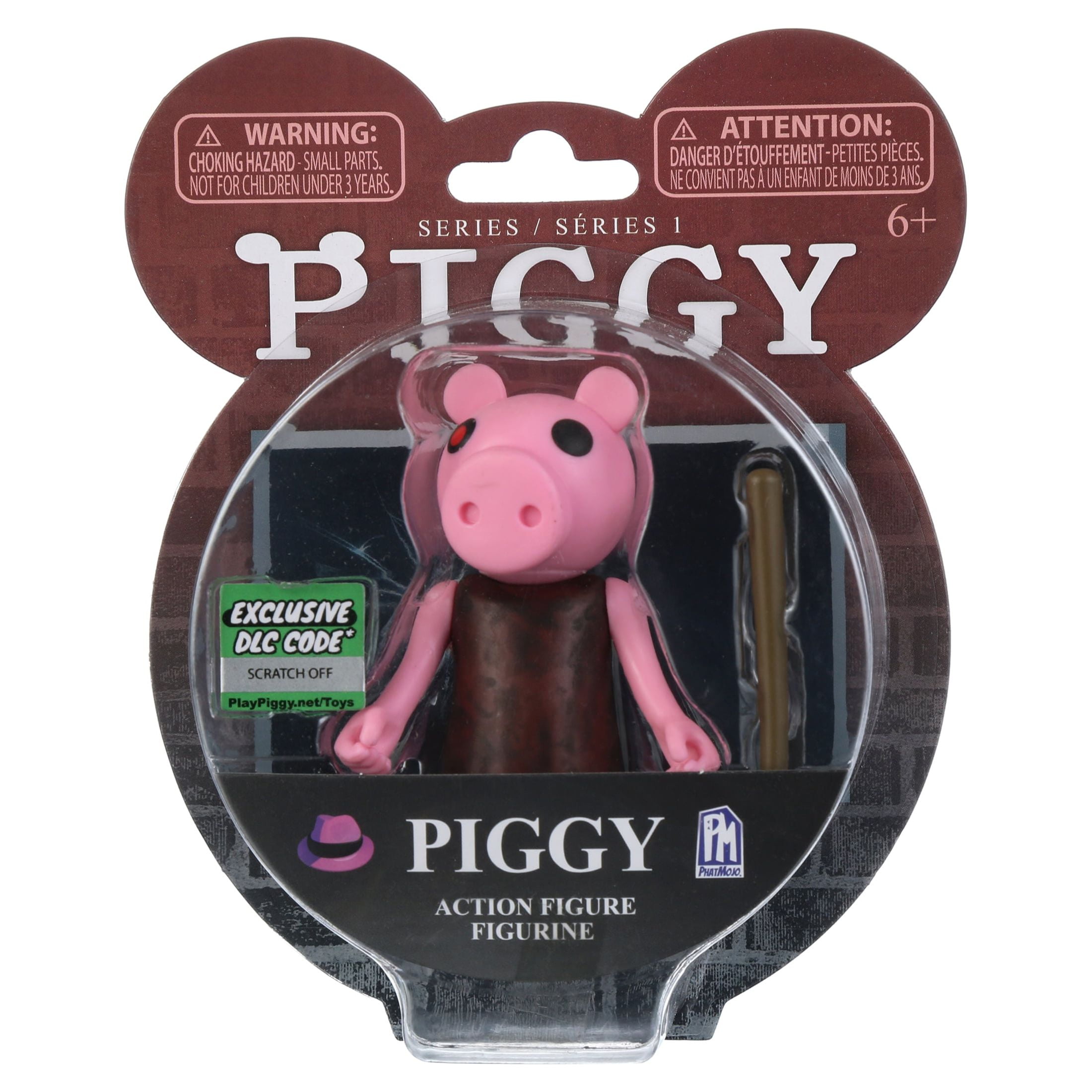 PIGGY - Piggy Action Figure (3.5 Buildable Toy, Series 1) [Includes DLC] 