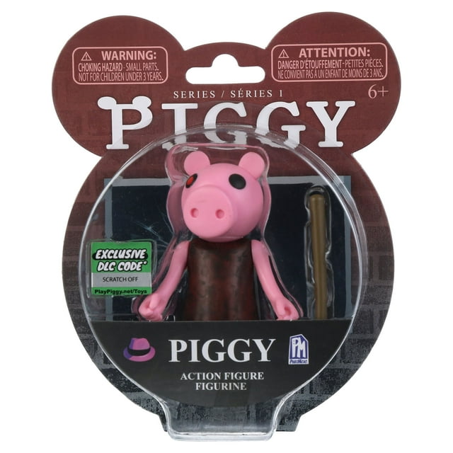 PIGGY - Piggy Action Figure (3.5" Buildable Toy, Series 1) [Includes DLC]