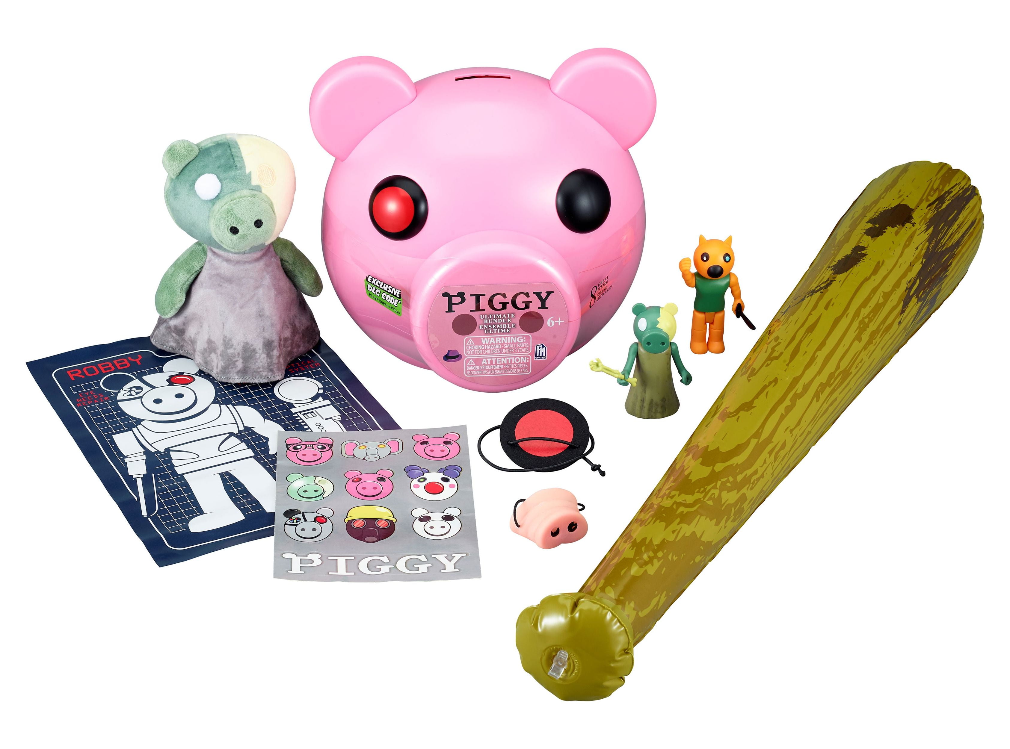 PIGGY - Piggy Head Bundle (Contains 8 Items, Series 1, Includes