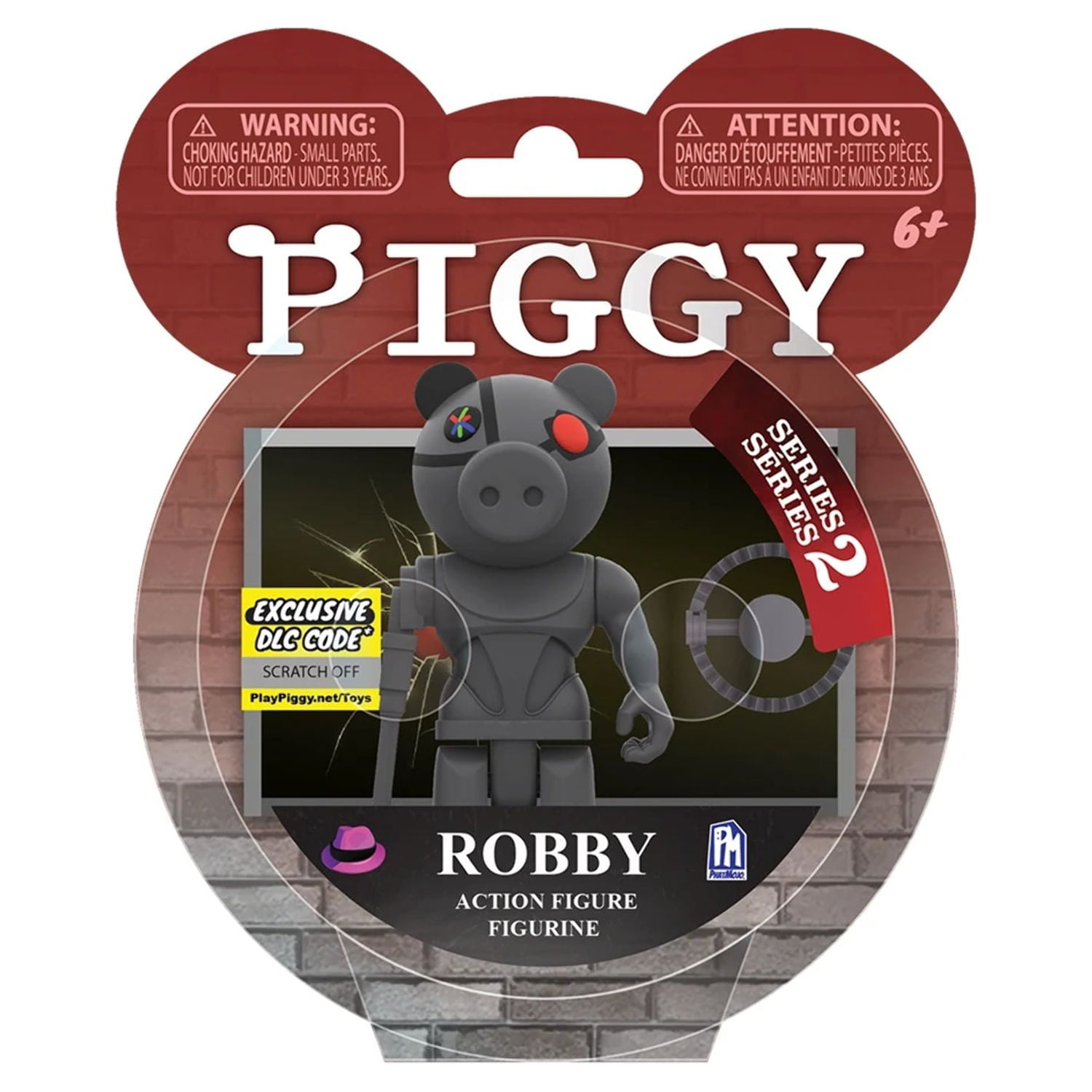 PIGGY - Robby Action Figure (3.5 Buildable Toy, Series 2) [Includes DLC]