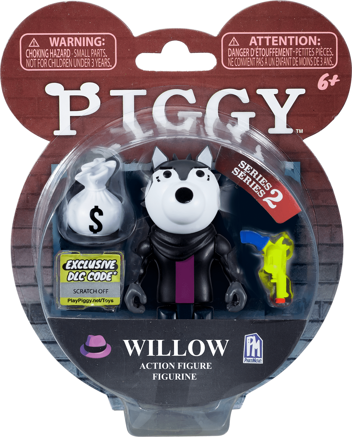 PIGGY - Willow Action Figure (3.5 Buildable Toy, Series 2