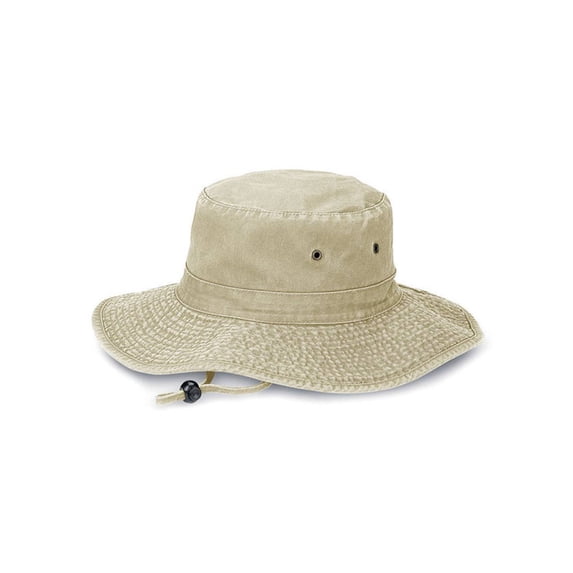 PIGMENT DYED BUCKET W/O BULLET BELT, Beige Large