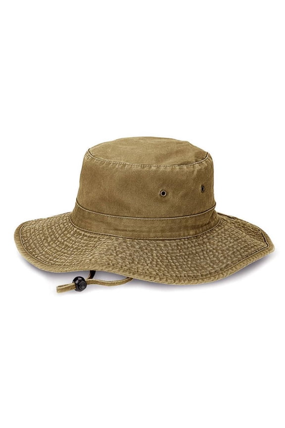 PIGMENT DYED BUCKET W/O BULLET BELT, Khaki Large