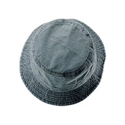 PIGMENT DYED WASHED BUCKET HAT - Olive Small/Medium