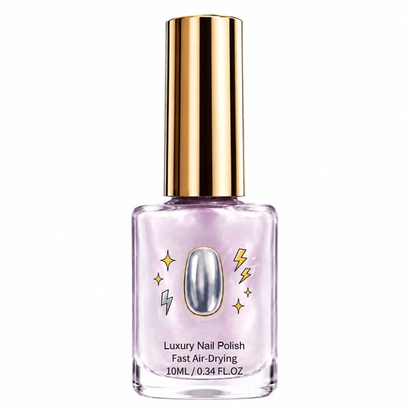 PIGOGI Glossy Mirror Nail Strengthener for Weak Peeling Nails Strengthening Top Coat High Shine Protective Base 10ml
