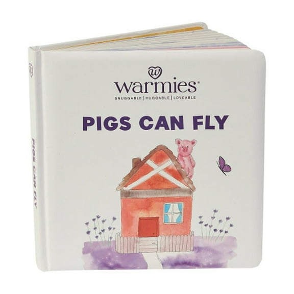 PIGS CAN FLY Warmies Board Book Collection for Young Children