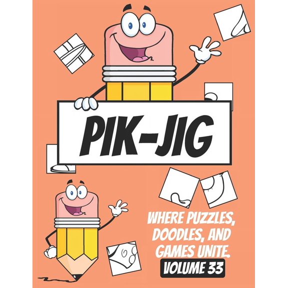 PIK-JIG Puzzles: Drawing Hidden Wonders with Every Stroke: Drawing Delights: Explore the World of Pik-Jig (Paperback)