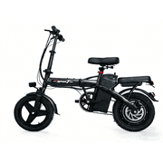 PIKA 750W Foldable Electric Bike for Adults, 48V 10Ah Removable Battery, 14 Ebike, Electric Mini Bike,The range is 25 miles UL 2849