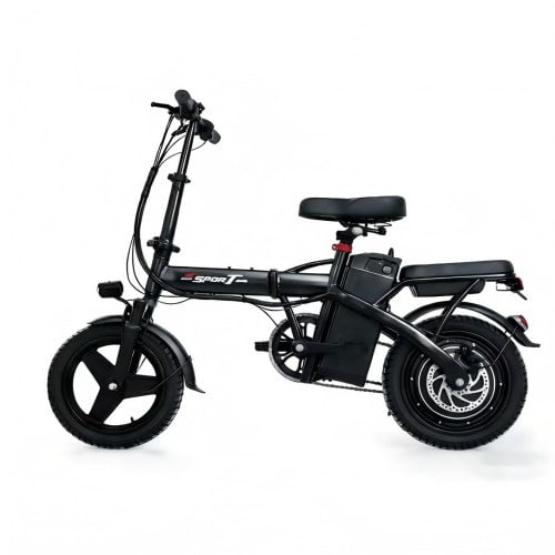 PIKA 750W Foldable Electric Bike for Adults, 48V 10Ah Removable Battery, 14" Ebike, Electric Mini Bike,The range is 35 miles UL 2849
