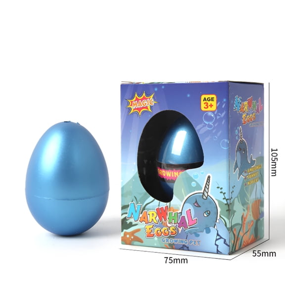PIKACHY Water Activated Hatching Eggs Grow In Water Educational Toy Eggs For Kids Unicorn Dolphin Dinosaur Mermaid Sloth Rabbit Duck Frog Variants