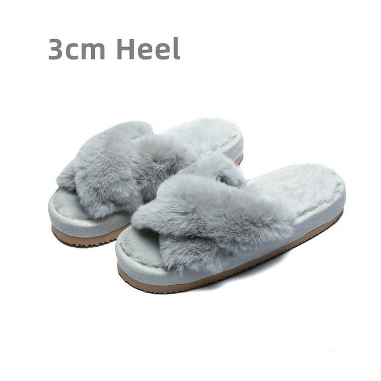 Fur flip flops wholesale new arrivals