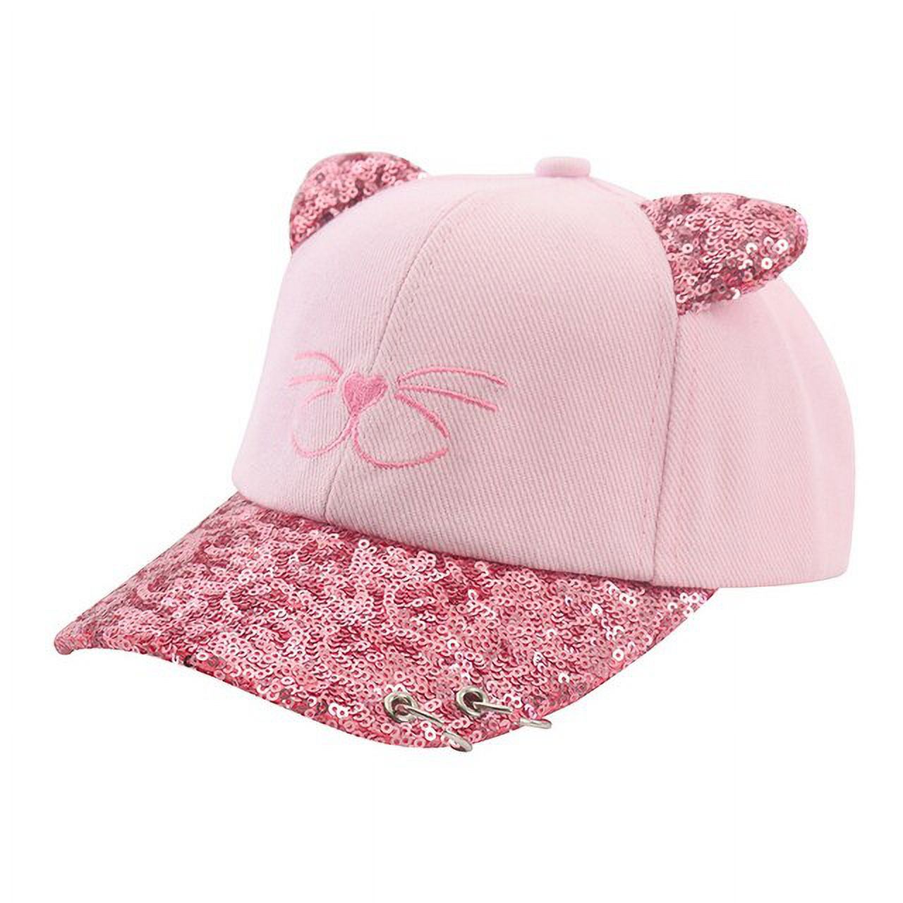 accsa Girls Baseball Hat Unicorn Hats for Girls Summer Kids Trucker Hat  Adjustable Baseball Cap Pink Unicorn