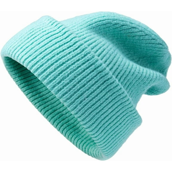 PIKADINGNIS Beanie for Women and Men – Soft Warm Winter Hat, Unisex Cuffed Beanie, Thick and Stretchy Knitted Skull Cap