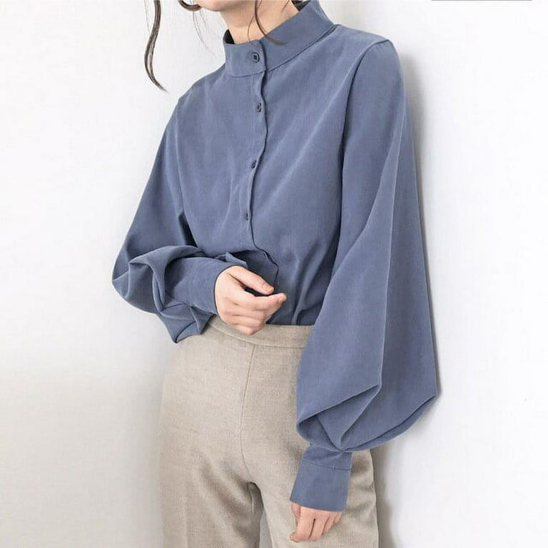 Big sleeve blouse hot sale
