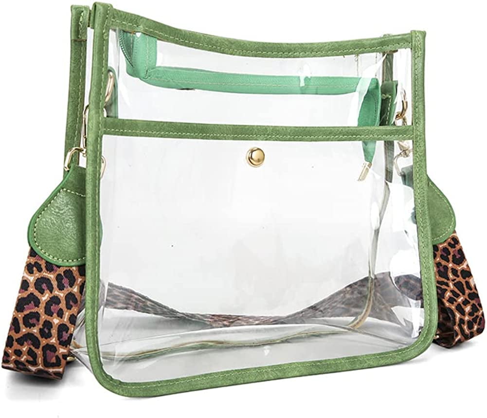 PIKADINGNIS Clear Crossbody Bag - Stadium Approved Gym Clear