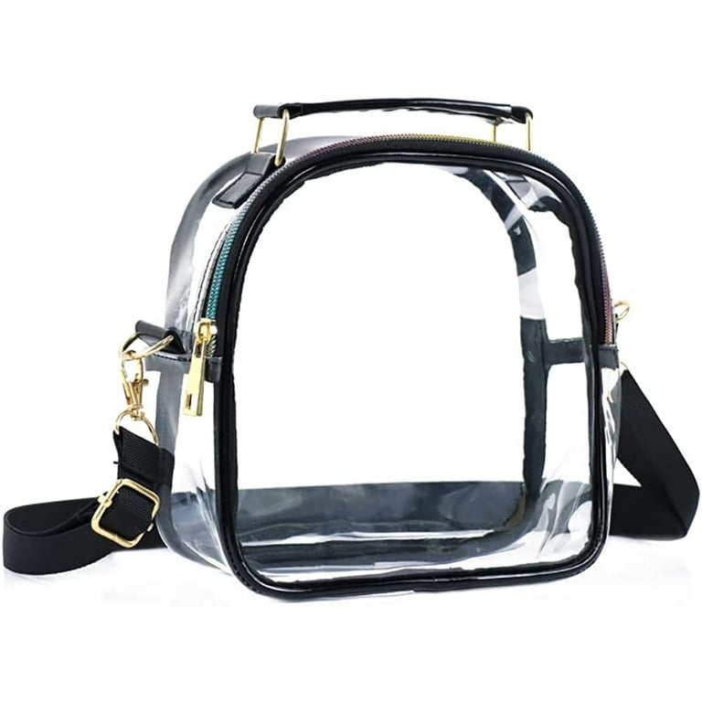 Clear discount side purse