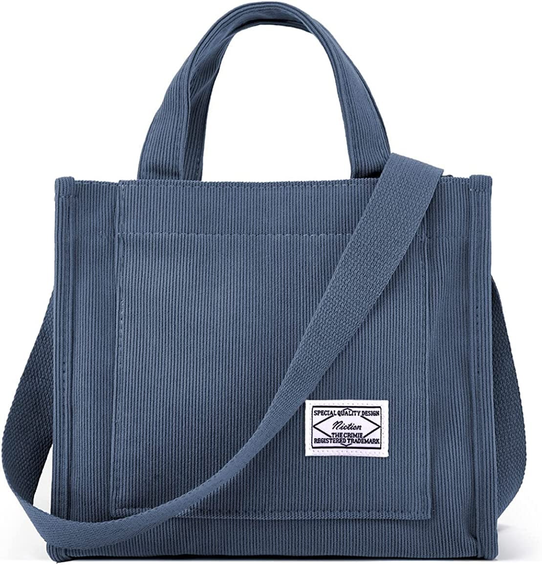 Makukke Corduroy Totes Bag Women - Shoulder Hobo Bag Handbags Crossbody Bag  Big Capacity Shopping Purses