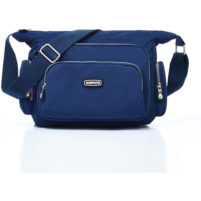 RFID Anti Thief Crossbody Bag for Women Waterproof Shoulder Bag Messenger  Bag Casual Nylon Purse Handbag