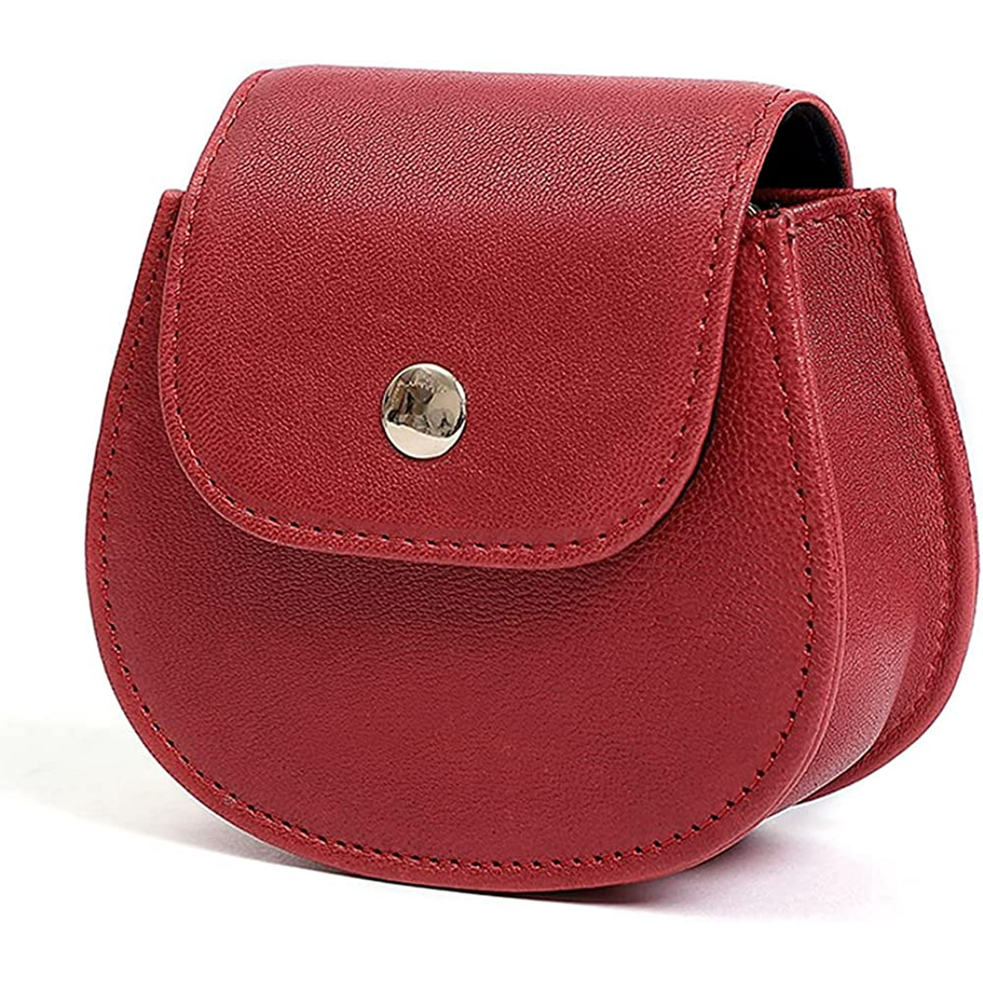 PIKADINGNIS Retro Handbag for Women Genuine Leather Tote Bag Large Capacity Shoulder  Bag Magnetic Clasp Closure Crossbody Bag 