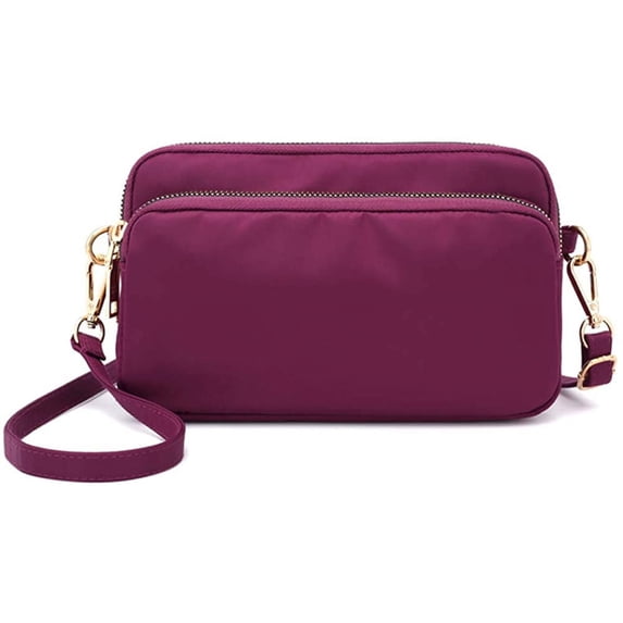 PIKADINGNIS Crossbody Bag for Women, Lightweight Purses Nylon Small Shoulder Bag Satchel