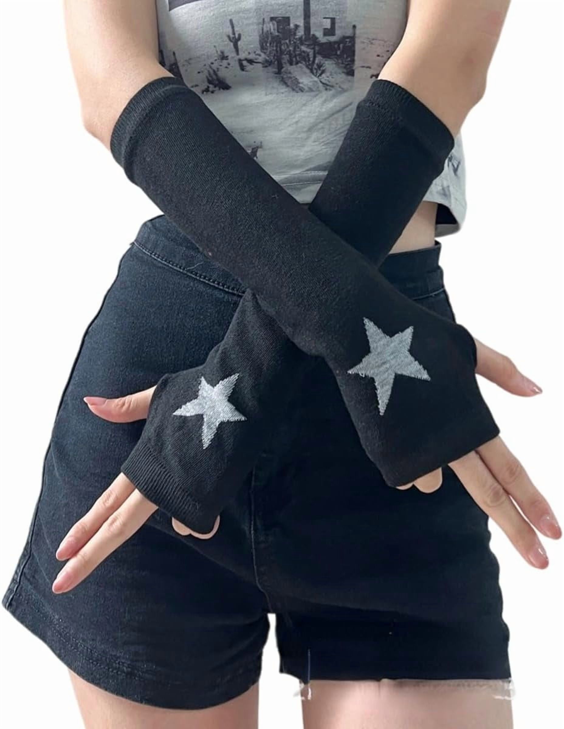 Guanti Manicotti Y2K Kawaii Senza Dita - Accessori Carini Per Ragazze