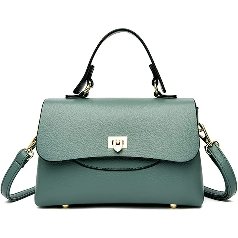 PIKADINGNIS Fashion Large Size Shoulder Bag for Women, Modern Flap Tote  Handbag with Lock 